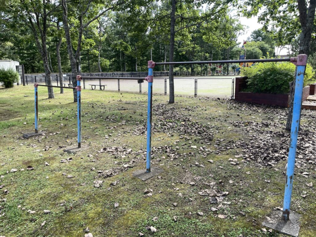 ふれあい公園鉄棒