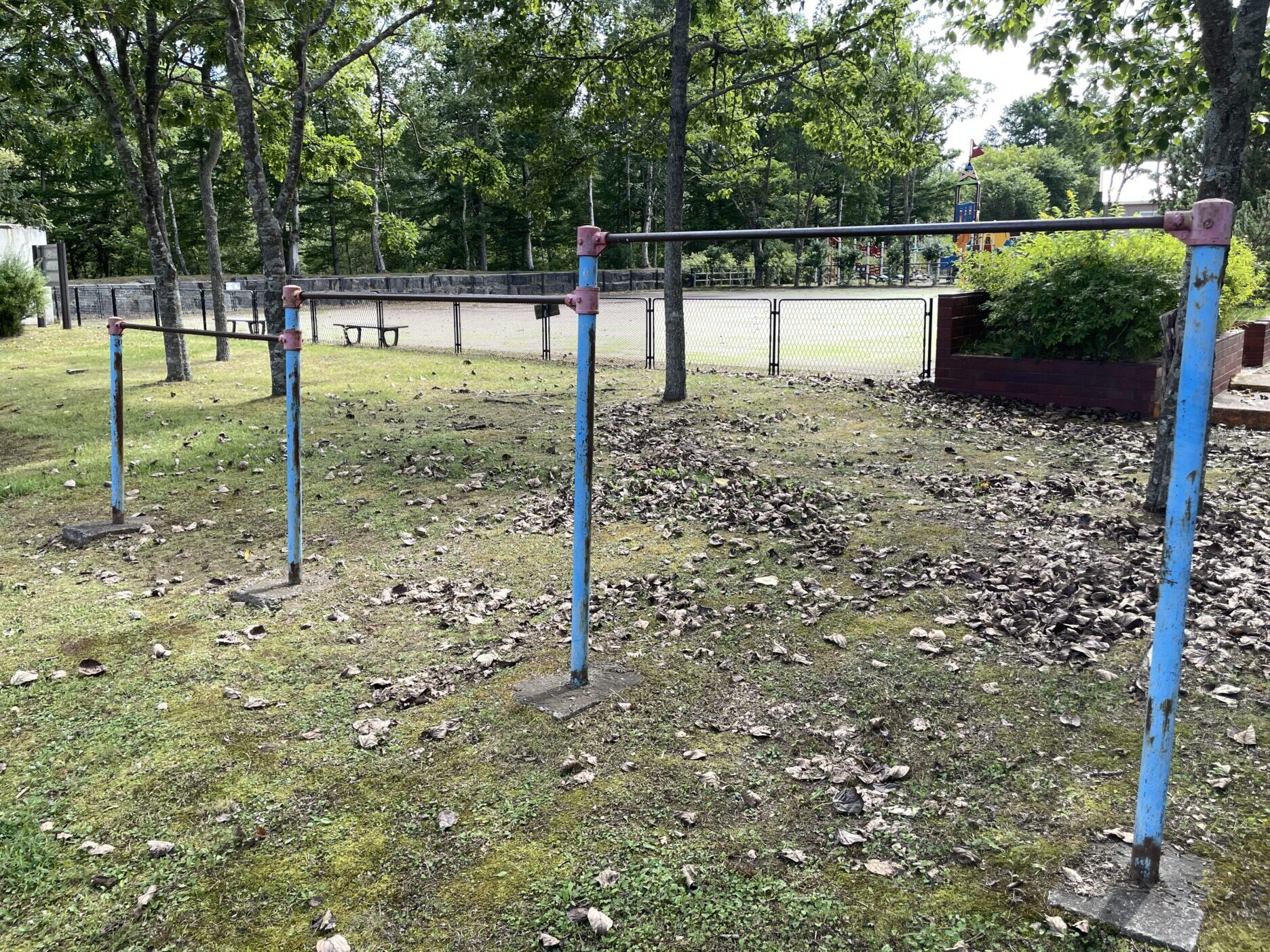 ふれあい公園鉄棒