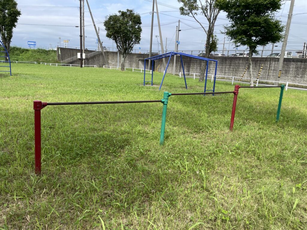 堤公園鉄棒
