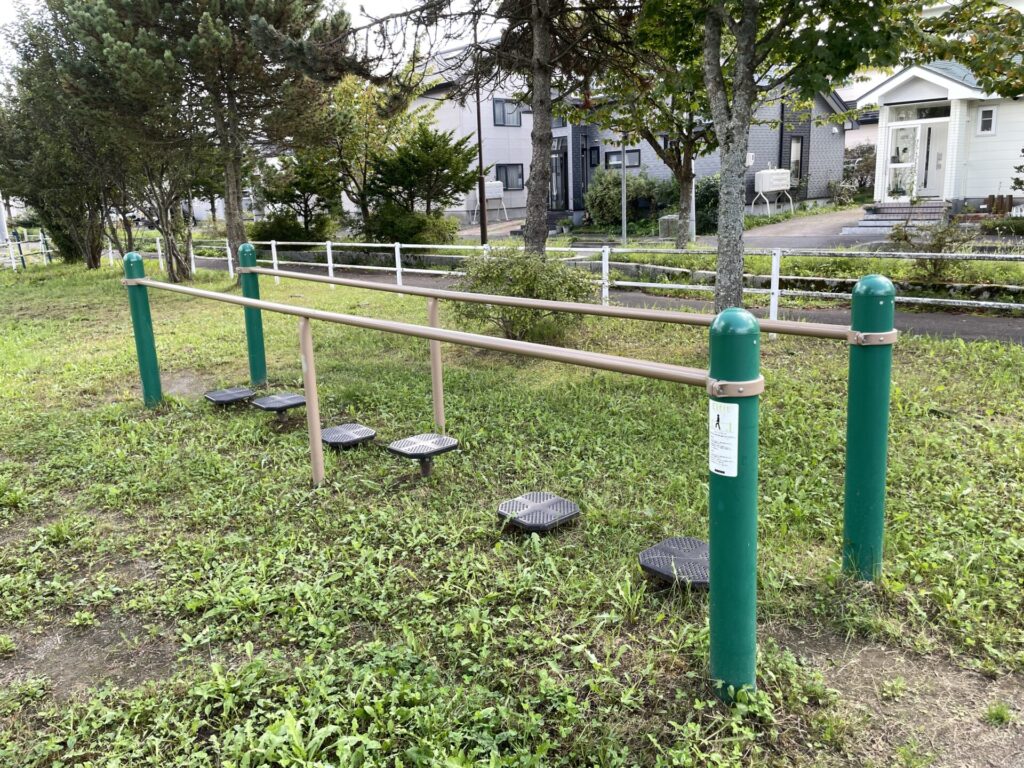 昭和11号公園ストレッチ遊具