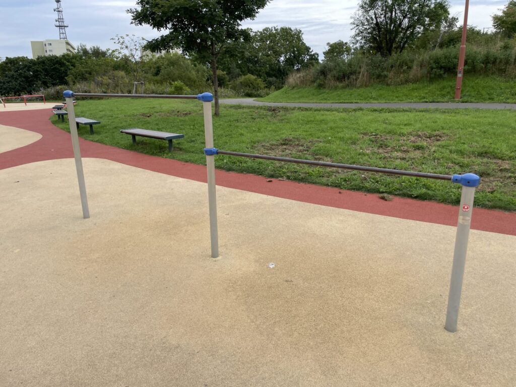 緑ヶ丘公園鉄棒