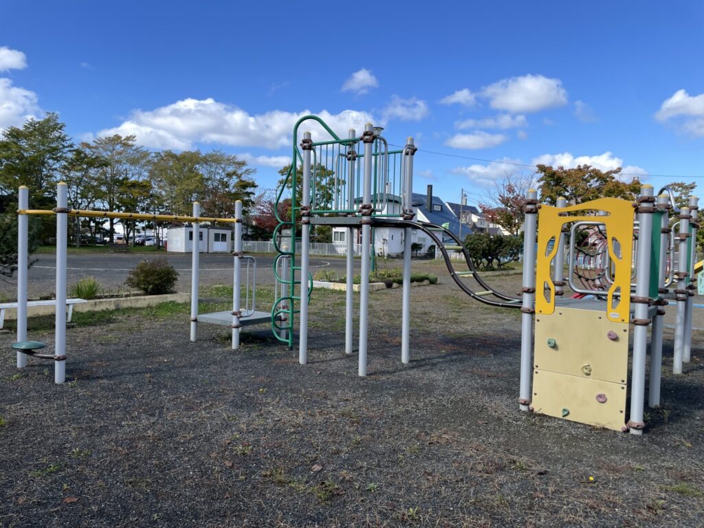 曙公園ストレッチ遊具