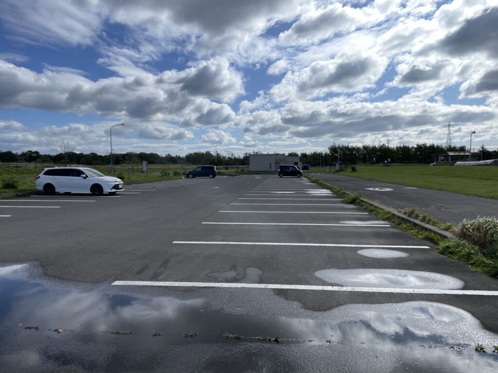 釧路町運動公園駐車場