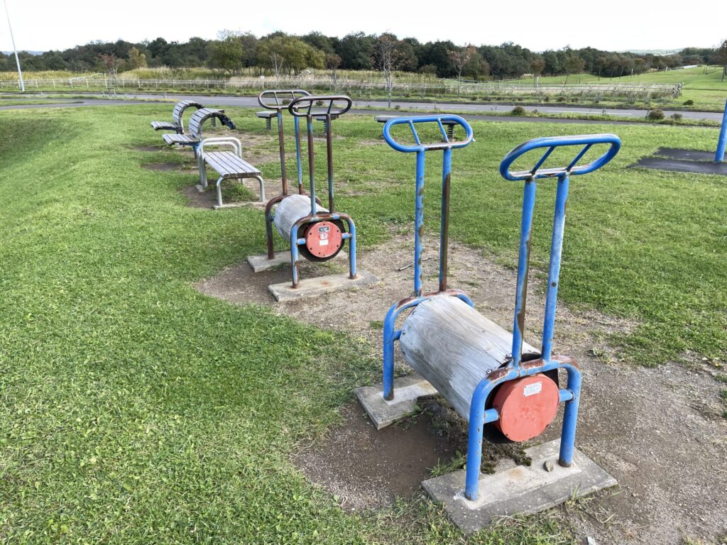 釧路町運動公園ストレッチ広場