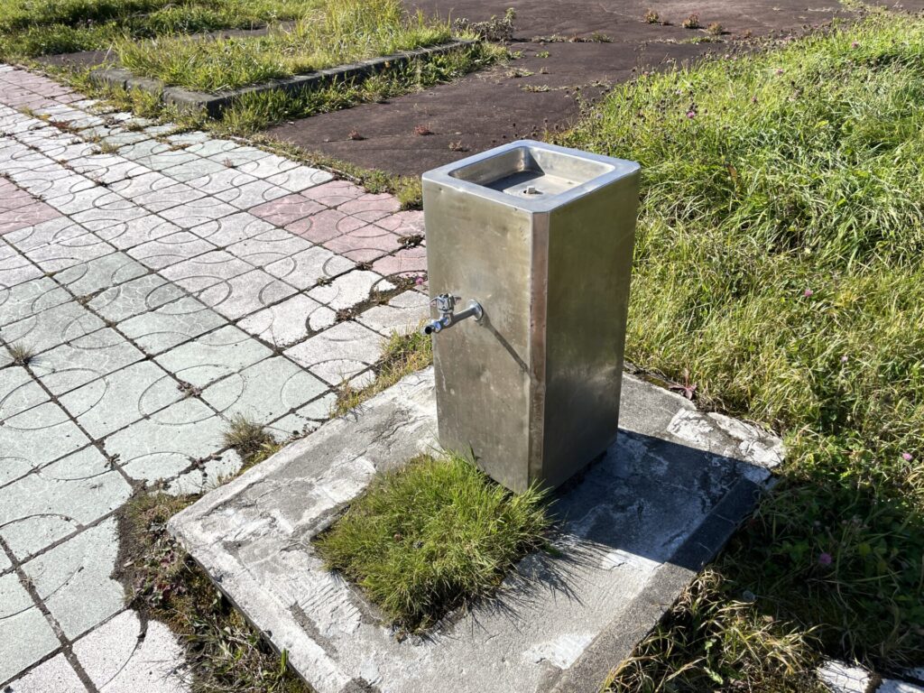 大楽毛1号公園手洗い場